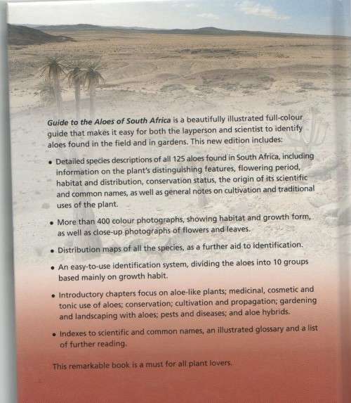 GUIDE TO THE ALOES OF SOUTH AFRICA - BEN-ERIK VAN WYK & GIDEON SMITH (2ND EDITION 2003)