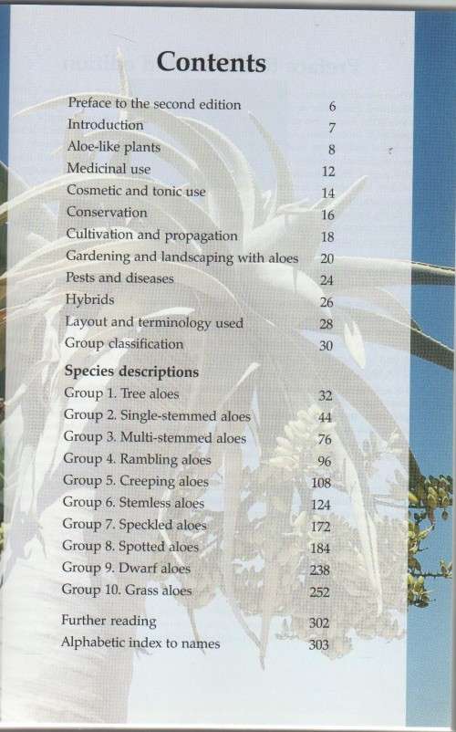 GUIDE TO THE ALOES OF SOUTH AFRICA - BEN-ERIK VAN WYK & GIDEON SMITH (2ND EDITION 2003)