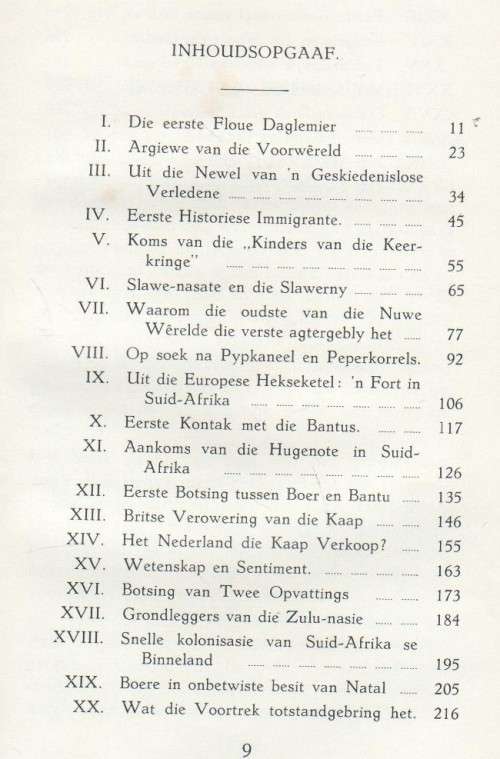 DAGLEMIER IN SUID-AFRIKA - DR GUSTAV S PRELLER - (1937)