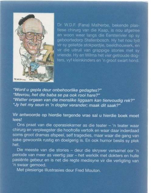 SPREEKKAMERSTORIES MET `N LEPEL VOL LAG - DR FANA MALHERBE (1 STE UITGAWE 2001)