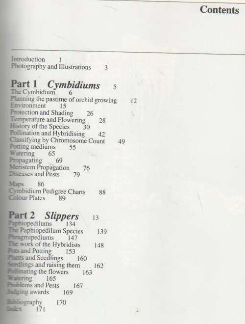 GROWING ORCHIDS, CYMBIDIUMS AND SLIPPERS - J N RENTOUL (1981)