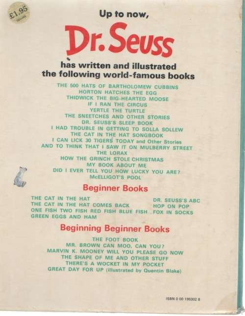 HORTON HATCHES THE EGG - DR SEUSS (1976)