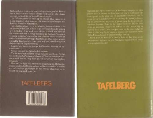 DRIE HARDEBANDBOEKE/VERTELLINGS DEUR JAN SPIES