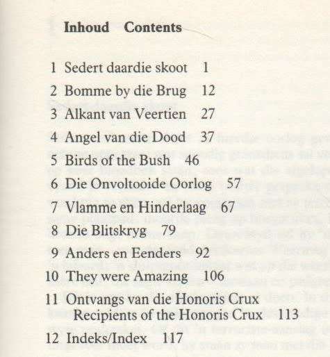 HONORIS CRUX, ONS DAPPERES & HONORIS CRUX II - OUR BRAVE - AT VAN WYK (2 DE DRUK 1983)