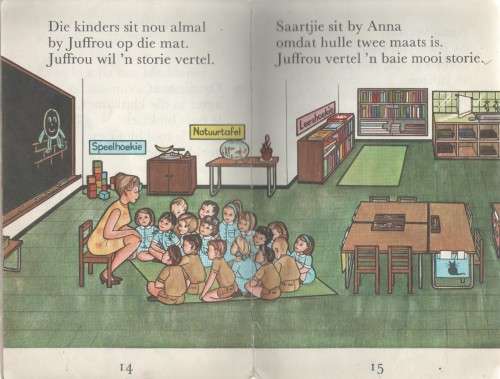 `N DAG OP SKOOL, DIE GOUE REEKS, BOEK VIER - NANCY J LAWRENCE (2 DE DRUK 1969)