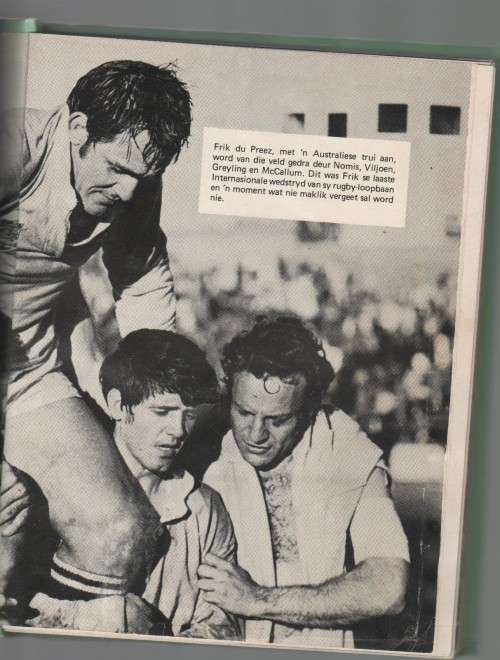 DIE OORWINLIKES - SPRINGBOKKE IN AUSTRALIE - GERT HATTINGH