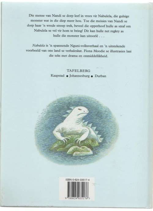 NABULELA - FIONA MOODIE (1 STE AFRIKAANSE UITGAWE 1996)