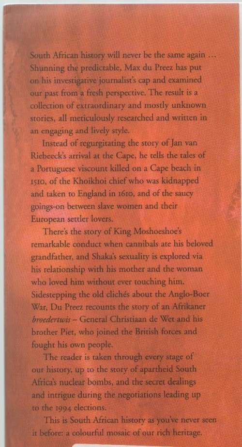 OF WARRIORS, LOVERS AND PROPHETS - MAX DU PREEZ  (2004)