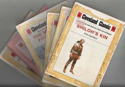 SIX PAPERBACKS CAFE BOOKS - MIXED TITLES