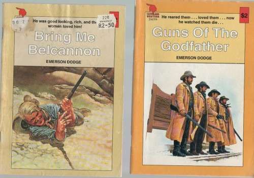 SIX PAPERBACK CLEVELAND WESTERNS - CAFE BOOKS