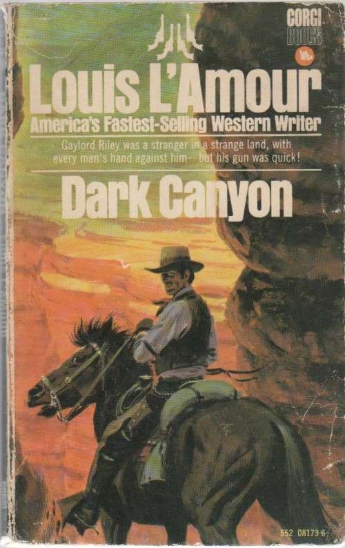 DARK CANYON - LOUIS LAMOUR (1972 - WESTERN)