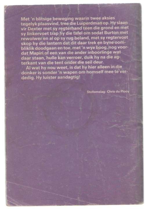 DIE SWART LUIPERD , NO 50, WOUD VAN ONHEIL - MEIRING FOUCHE (KAFEE-BOEKIE)