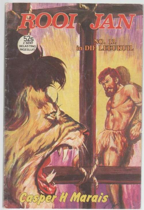 ROOI JAN, NO 13, IN DIE LEEUKUIL   - CASPER H MARAIS (KAFEE-BOEKIE)