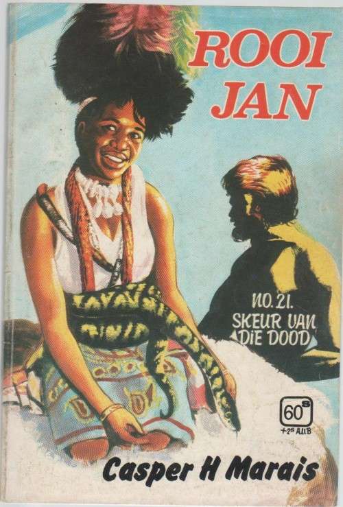 ROOI JAN, NO 21, SKEUR VAN DIE DOOD  - CASPER H MARAIS (KAFEE-BOEKIE)
