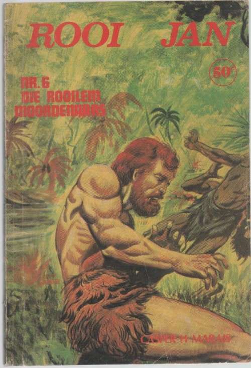 ROOI JAN, NO 6, DIE ROOILEM MOORDENAARS  - CASPER H MARAIS (KAFEE-BOEKIE)
