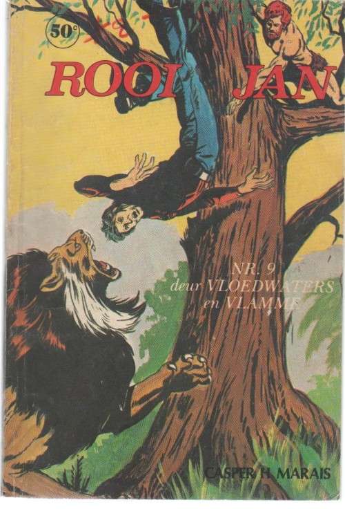 ROOI JAN, NO 9, VLOEDWATERS EN VLAMME  - CASPER H MARAIS (KAFEE-BOEKIE)