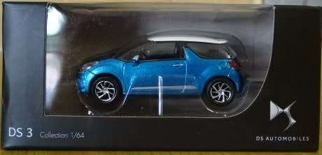 CITROEN DS 3 2016, MADE BY NOREV (SCALE 1/64)