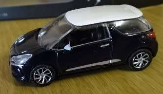 CITROEN DS 3 2016, MADE BY NOREV (SCALE 1/64)