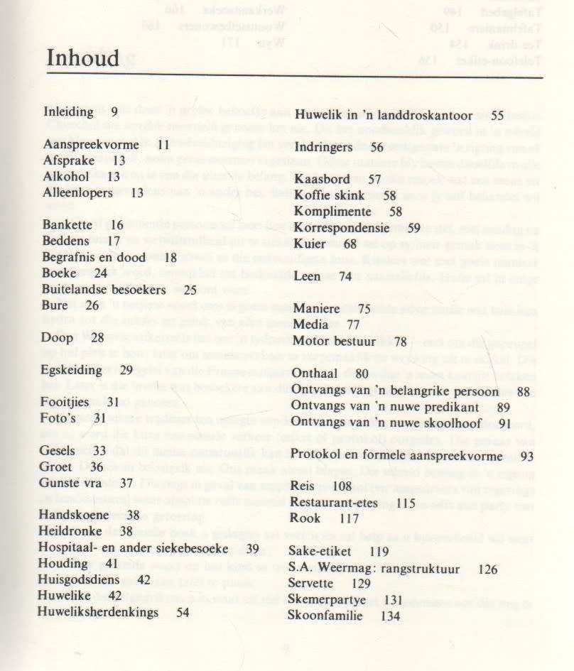 EMSIE SCHOEMAN - GOEIE MANIERE EN ETIKET (2DE UITGAWE 1982)
