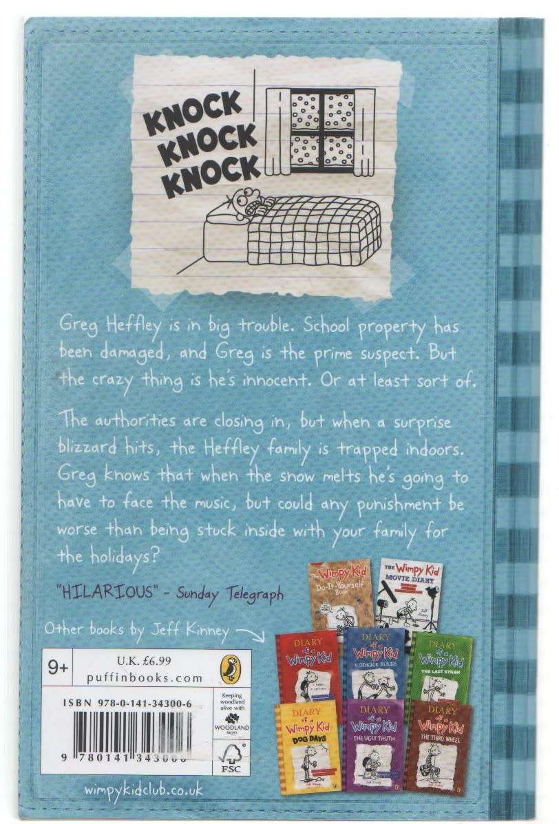 DIARY OF A WIMPY KID, CABIN FEVER - JEFF KINNEY (2013)