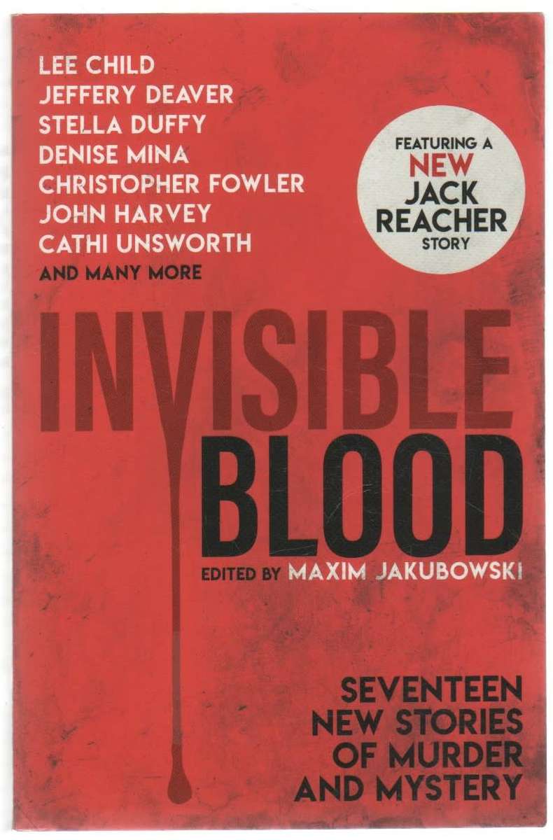 INVISIBLE BLOOD - MAXIM JAKUBOWSKI (1 ST EDITION 2019)