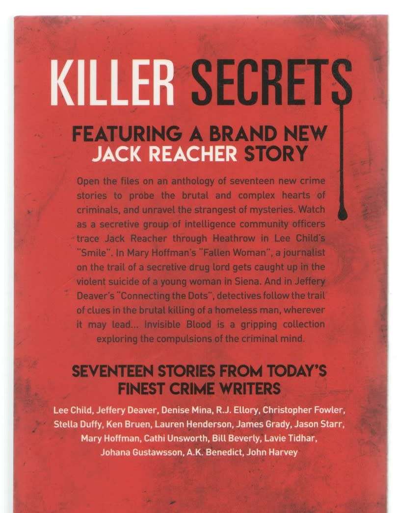 INVISIBLE BLOOD - MAXIM JAKUBOWSKI (1 ST EDITION 2019)