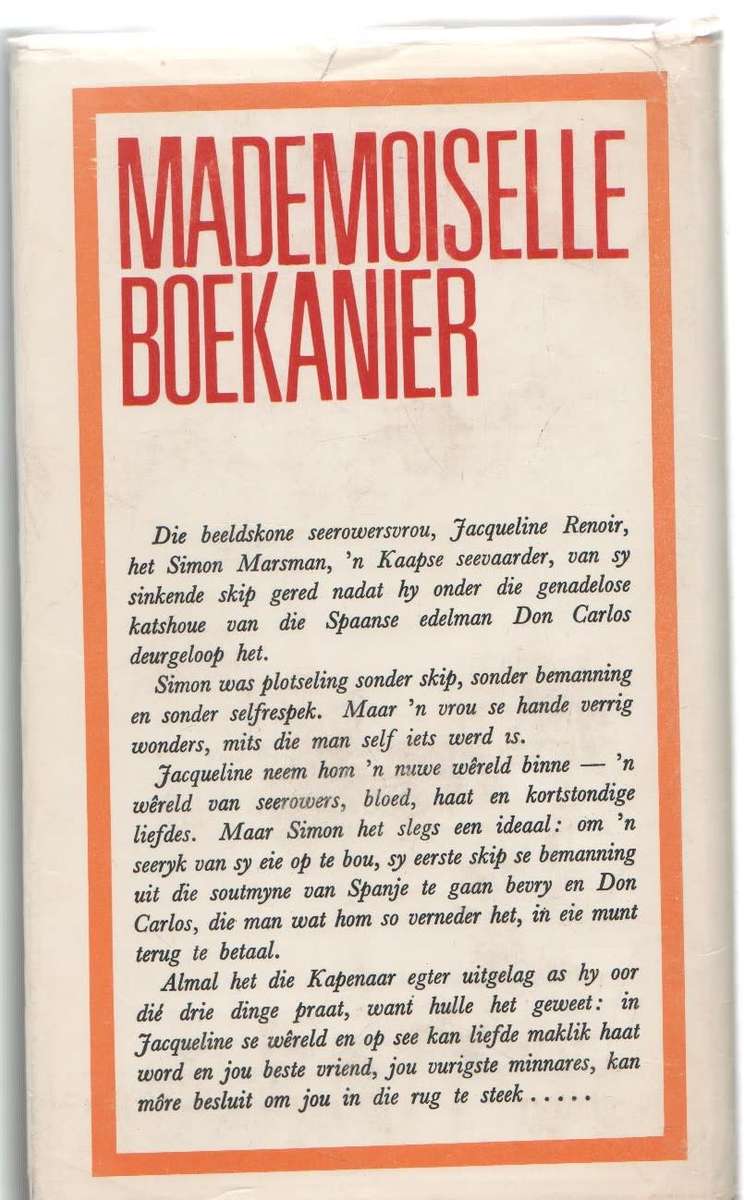 MADEMOISELLE BOEKANIER , OLAF BOUWER KLUB - GARDNER F FOX (1966)