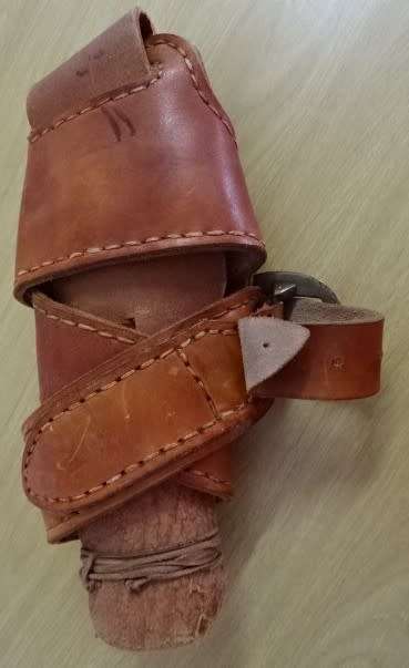 GENIUNE LEATHER HOLSTER , HAND MADE (30CM X 14CM)