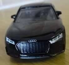 MATCHBOX BLACK AUDI TT RS  (MADE IN THAILAND) NEW