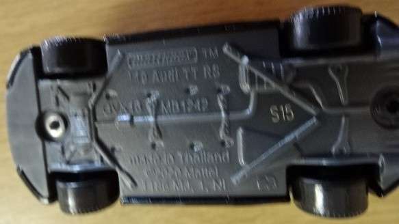 MATCHBOX BLACK AUDI TT RS  (MADE IN THAILAND) NEW