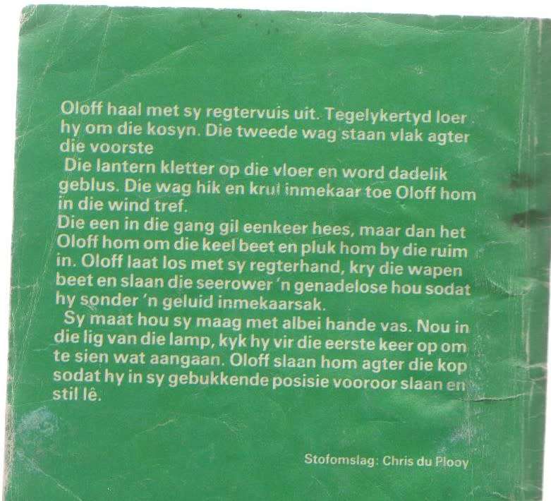 OLOFF DIE SEEROWER, DIE VERSLETE MANTEL. NO 20 - GERRIE RADLOFF (KAFEEBOEKIE)