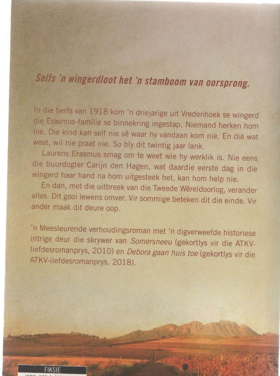 DIE KIND UIT DIE WINGERD - HELENE DE KOCK (1 STE UITGAWE 2019)