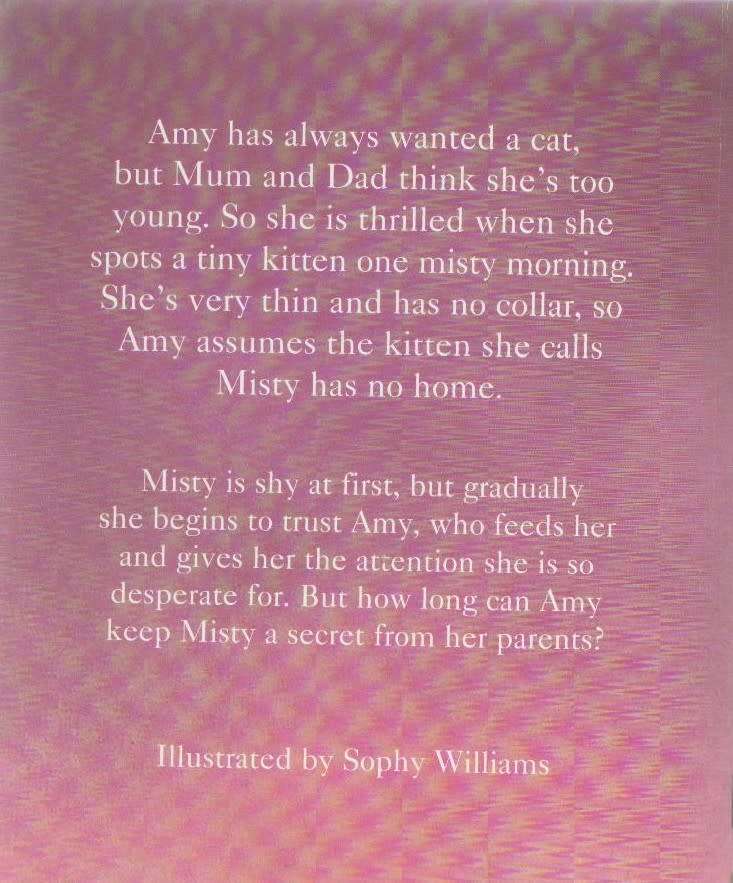 MISTY THE ABANDONED KITTEN - HOLLY WEBB (STRIPES - 2010)