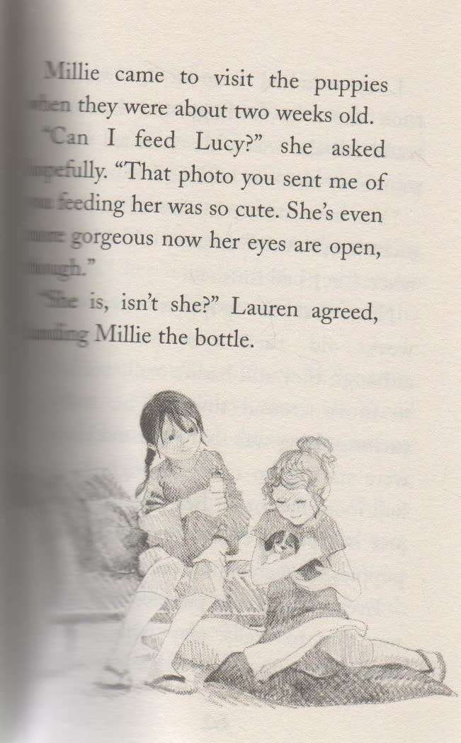 LUCY POORLY PUPPY - HOLLY WEBB ( STRIPES - 2011)