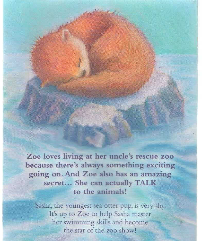 ZOE`S RESCUE ZOO, THE SCRUFFY SEA OTTER - AMELIA COBB (2017)