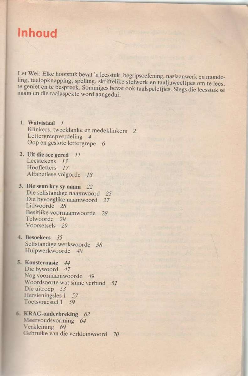 KEURIGE AFRIKAANS, NUWE SILLABUS 1985. STANDERD 5 - KNOETZE & ELS(