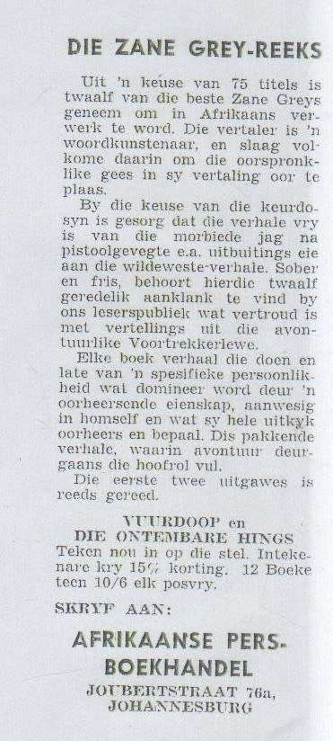 DIE DIERE VAN TARZAN - EDGAR RICE BURROUGHS (APB - 1947)