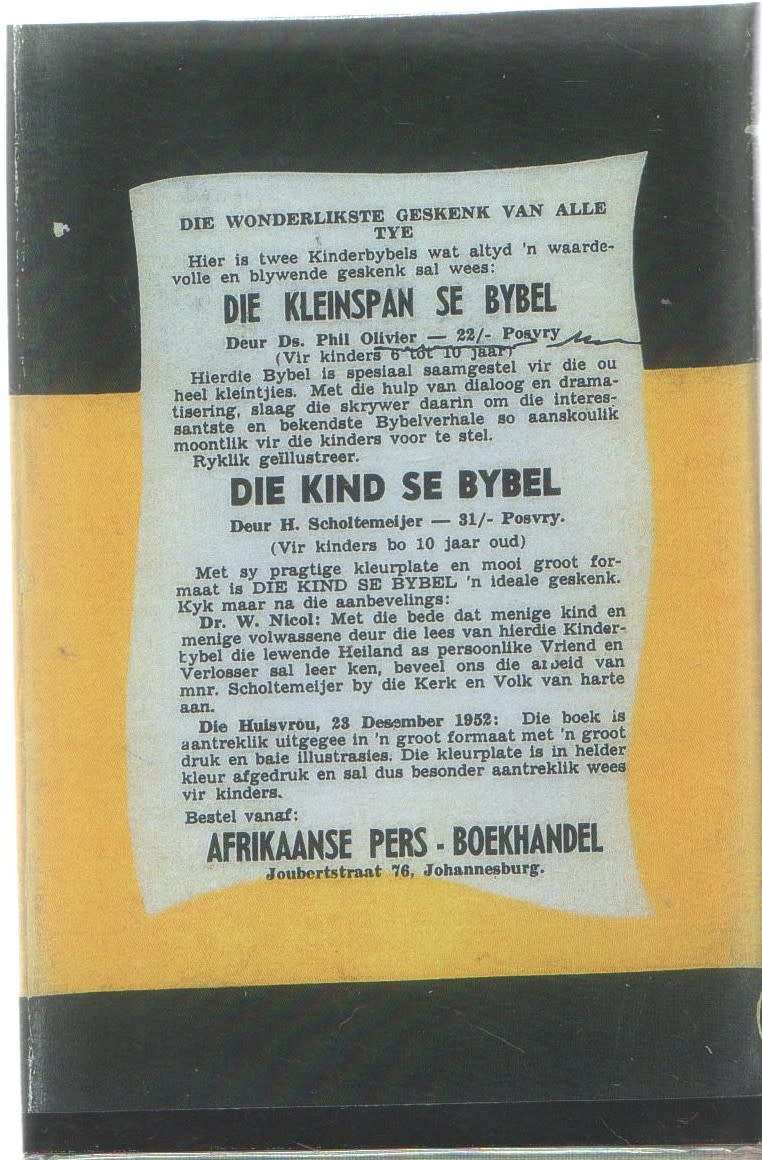 TROMPIE, DIE VEGTER , NR 13 - TOPSY SMITH (APB -1955)