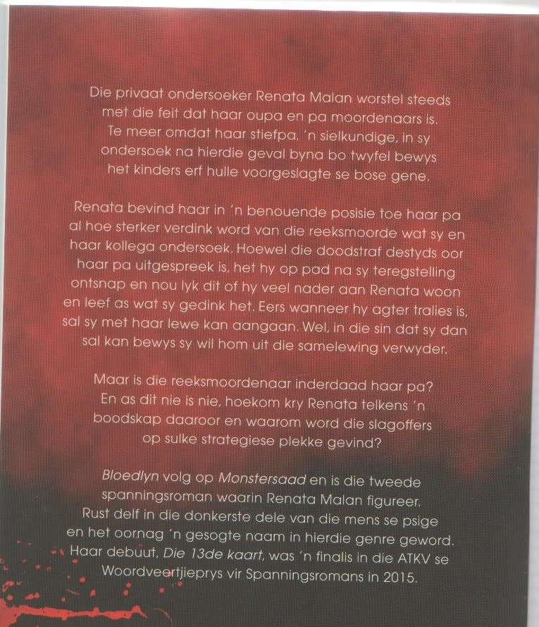 BLOEDLYN MADELEIN RUST (1 STE UITGAWE 2016)