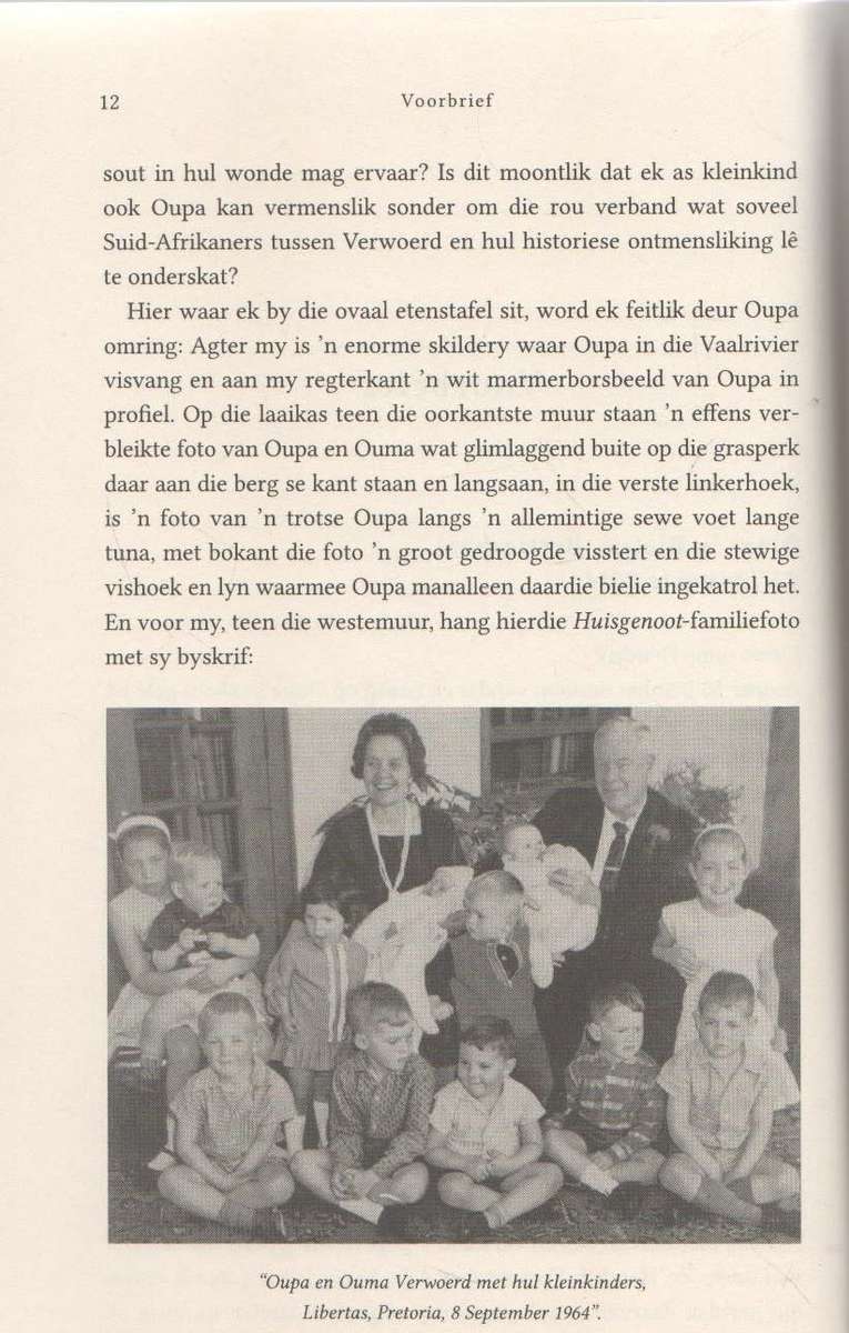 BLOEDBANDE `N DONKER TUISKOMS - WILHELM VERWOERD (1 STE UITGAWE 2018)