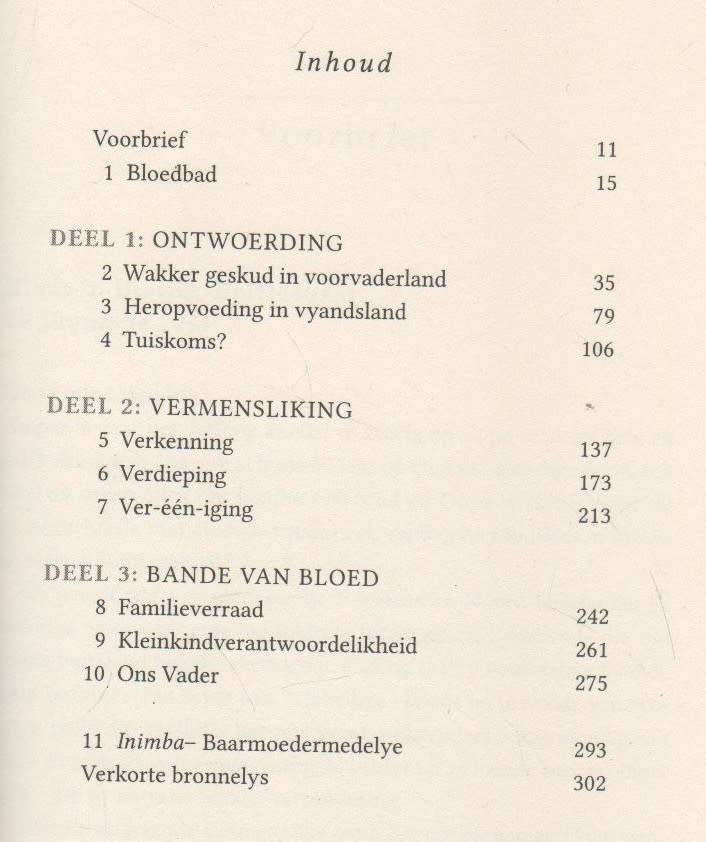 BLOEDBANDE `N DONKER TUISKOMS - WILHELM VERWOERD (1 STE UITGAWE 2018)