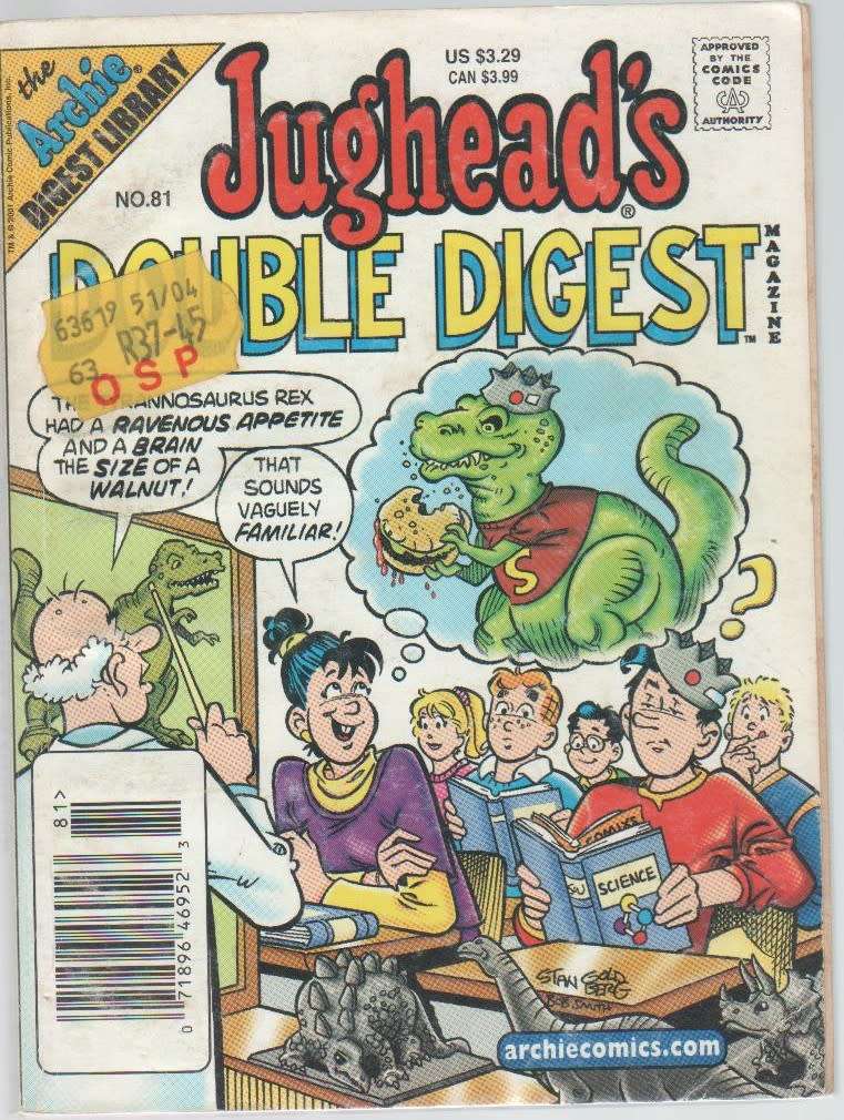 JUGHEAD`S DOUBLE DIGEST , NO 81 , JANUARY 2002