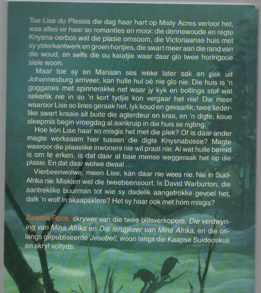 SLEEPMIS OOR STILLEWATER - ZURETHA ROOS (1998)