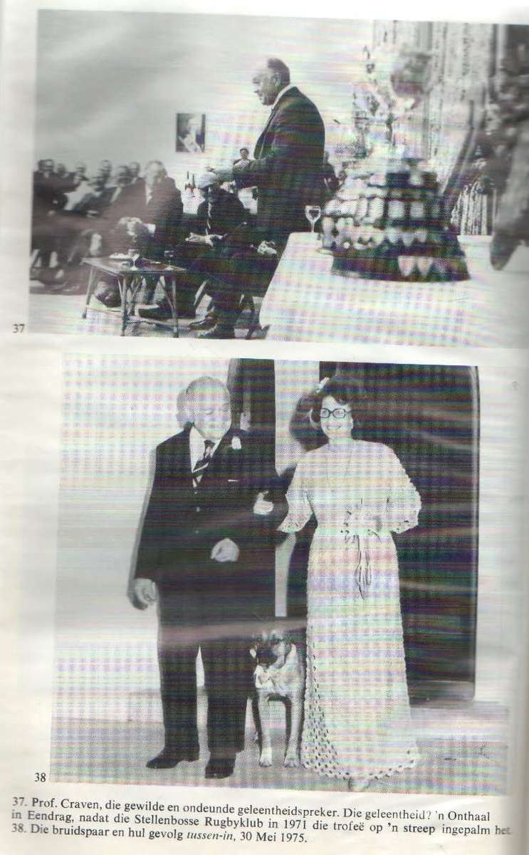 DANIE CRAVEN - BUN BOOYENS (1 STE UITGAWE 1975) RUGBY