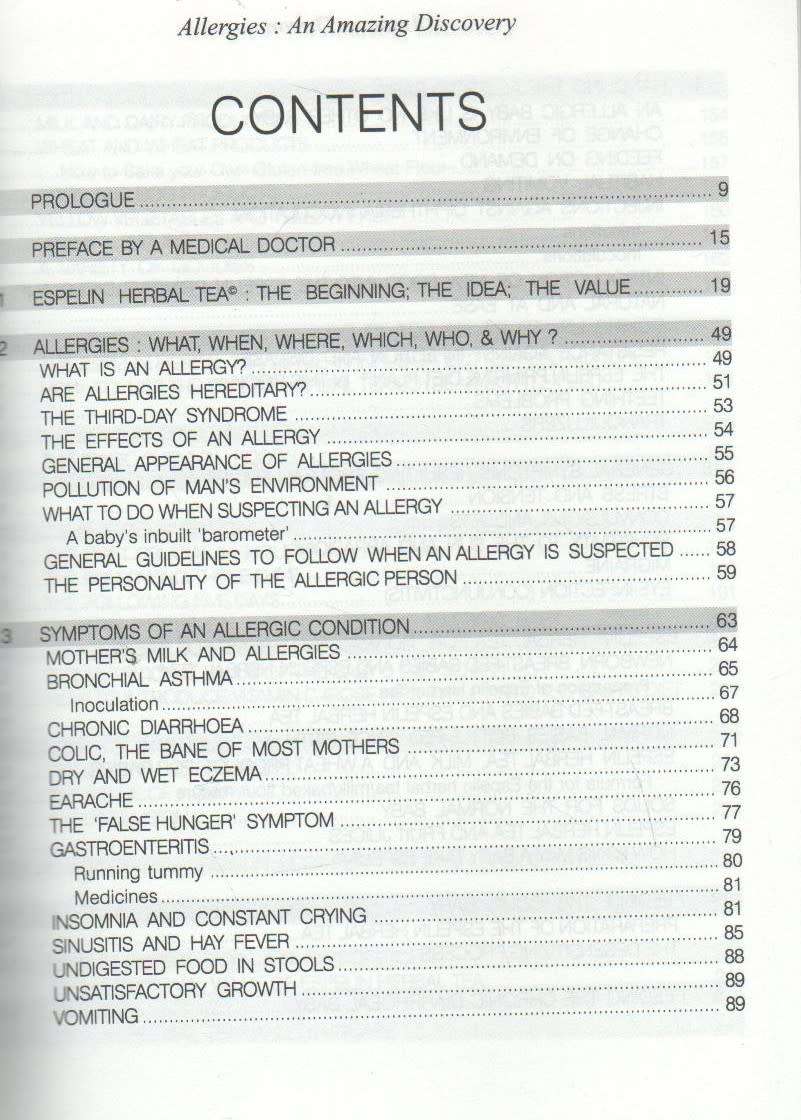 ALLERGIES AN AMAZING DISCOVERY - ANNIQUE THERON (1968)