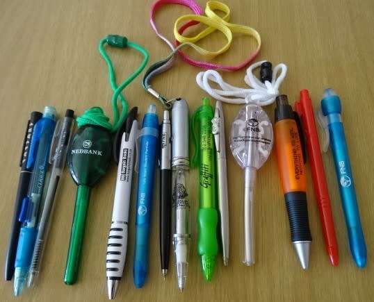 FOURTEEN CORPORATE PENS