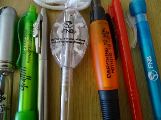 FOURTEEN CORPORATE PENS