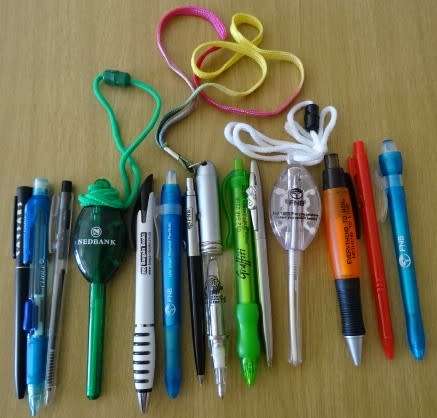 FOURTEEN CORPORATE PENS