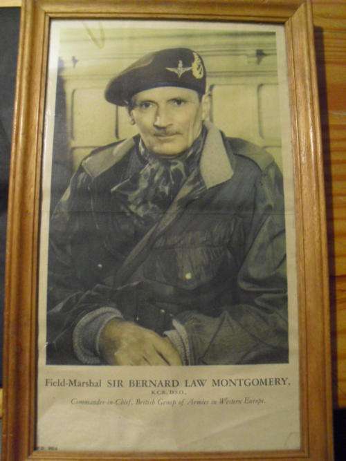 Photo of Field Marshal Sir Bernard Law Montgomery