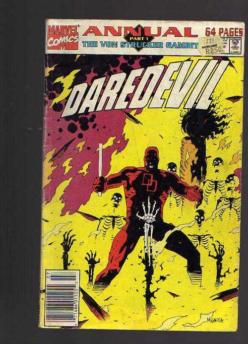 Daredevil Annual Part 1 - 64 pages. 1991